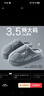 俞兆林（YUZHAOLIN）棉拖鞋男女大碼特大碼居家用毛絨保暖棉鞋 YG952 曬單實(shí)拍圖