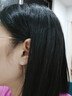 兩世歡山茶花S999純銀耳線女一對(duì)氣質(zhì)高級(jí)感2025新款長(zhǎng)款流蘇銀耳飾禮物 山茶花耳線一對(duì) 曬單實(shí)拍圖