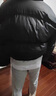 POUM2025新品美式PU皮棉服寬松立領(lǐng)面包服潮牌設計感短款棉衣 QYRJ-M6106黑色 尺碼偏大建議拍小一碼 XL 曬單實(shí)拍圖