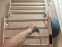 田園沐歌電熱毛巾架碳纖維加熱家用浴室衛生間免打孔智能烘干架 【奶白】T511WiFi智能4桿 50cm右出線(xiàn) 曬單實(shí)拍圖