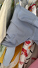 嬰兒莫代爾套裝分體秋衣秋褲0-3歲寶寶夏季長(cháng)袖家居服睡衣 藍色#6730 100 身高88-97cm-體重26-32斤 曬單實(shí)拍圖
