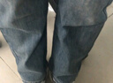 真維斯（Jeanswest）牛仔褲女春夏季薄款新款寬松時(shí)尚潮流直筒高腰彈力窄版煙管褲子女 質(zhì)感藍(長(cháng)褲) M 曬單實(shí)拍圖