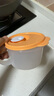 特百惠（Tupperware）層疊小方盒800ml+水晶湯碗460ml可微波加熱學(xué)生上班族飯盒便攜 曬單實(shí)拍圖