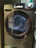 海信（Hisense）棉花糖洗烘套裝 10KG滾筒洗衣機+雙擎熱泵烘干機直驅W(xué)F100M5S-H+M5S-H以舊換新國家補貼M5S Ultra 曬單實(shí)拍圖