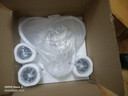 頓家餐廳吊燈2025新款現(xiàn)代簡約輕奢水晶燈高級感臥室吊燈廣東中山燈具 2099白色/A款水晶圓柱燈罩 三色變光（無遙控） 曬單實拍圖