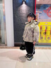 G.duck小黃鴨童裝男童秋冬裝兒童冬季加厚羽絨棉服寶寶外套男孩棉衣襖潮 卡其色 【實(shí)體專(zhuān)柜 商場(chǎng)品質(zhì)】 150 (建議135-145cm 10-11周歲） 曬單實(shí)拍圖