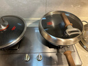 康巴赫鈦香鐵鍋無(wú)涂層防銹炒鍋不粘鍋32cm家用平底炒菜鍋電磁爐燃氣通用 曬單實(shí)拍圖