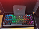 ROG夜魔機械鍵盤(pán) 無(wú)線(xiàn)/藍牙三模游戲鍵盤(pán)75配列 RGB熱插拔客制化 Gasket結構OLED屏 夜魔暗夜黑 雪武白軸 曬單實(shí)拍圖