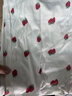 有棵樹(shù)女士睡衣女可愛(ài)草莓印花長(cháng)袖長(cháng)褲春秋季家居服套裝帶杯睡裙新款 【家居服】米白 M 曬單實(shí)拍圖