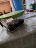 欣美雅（xinmeiya）冰箱保鮮盒玻璃腌菜缸大容量微波爐密封罐泡菜泡椒鳳爪保溫盒 抹茶綠超大款2600ml 曬單實(shí)拍圖