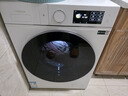 海信（Hisense）璀璨棉花糖熱泵洗烘一體機E8Q-1 全家筒全自動(dòng)滾筒洗衣機 大容量健康活水洗WH130E8Q-1 以舊換新 曬單實(shí)拍圖