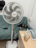 美的（Midea）電風(fēng)扇家用7葉落地扇搖頭電風(fēng)扇循臥室宿舍輕音風(fēng)扇臺(tái)式桌面小型風(fēng)扇臺(tái)地兩用升級(jí)款 白色丨7葉臺(tái)地兩用 曬單實(shí)拍圖