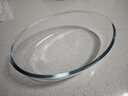 DELISOGA 耐高溫玻璃烤盤(pán)魚(yú)盤(pán)烤箱微波爐加熱家用菜盤(pán)蒸魚(yú)焗飯餃子餐盤(pán) 1600ML【橢圓魚(yú)盤(pán)】 曬單實(shí)拍圖