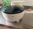 美的（Midea）電炒鍋 電火鍋 電蒸鍋 電煮鍋宿舍泡面家用多用途多功能 不沾炒菜鍋3.5L電熱鍋 HCG2571 帶蒸架 曬單實拍圖