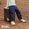 貝肽斯兒童牛仔褲寶寶2025秋季新款柔軟休閑長(zhǎng)褲男女童純棉透氣褲子 曬單實(shí)拍圖