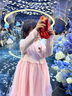 巴拉巴拉童裝女童連衣裙甜美精致2024春裝兒童裙子網(wǎng)紗公主裙208124111004 曬單實(shí)拍圖