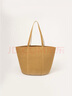 無(wú)印良品（MUJI）紙編水桶狀編織斜挎包 托特包大 新款 實(shí)用 大氣 禮物 曬單實(shí)拍圖