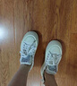 啄木鳥(niǎo)2025秋季新款小白鞋女厚底夏季松糕白色流蘇休閑女款小眾帆布板鞋 米 色 37 曬單實(shí)拍圖