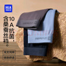 海瀾之家男士純棉內(nèi)褲男25新品抗菌含桑蠶絲大碼男生平角四角短褲褲衩3條 曬單實(shí)拍圖