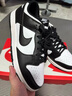 耐克NIKE男復(fù)古休閑板鞋 DUNK緩震運(yùn)動(dòng)鞋 HF5441-100黑白42.5 曬單實(shí)拍圖