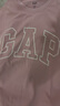 GAP男女裝2025春季新款純棉印花logo短袖T恤寬松休閑上衣725617 粉色 S (165/88A) 亞洲尺碼 曬單實(shí)拍圖