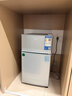奧克斯小冰箱家用小型迷你冷藏冷凍兩用出租房宿舍用節能省電寢室辦公室電冰箱 【熱賣(mài)款 升級凈化去味】22A126DW銀 曬單實(shí)拍圖