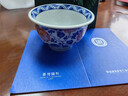 景德鎮官方陶瓷茶杯手繪纏枝蓮青花釉里紅主人杯單杯品茗內繪壓手杯 手繪紅花壓手杯 曬單實(shí)拍圖