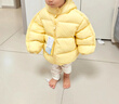 巴拉巴拉童裝兒童羽絨服寶寶女童男童2025冬裝嬰兒保暖外套萌208425107201 曬單實(shí)拍圖
