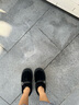 COZY STEPS可至女士25冬季新款厚底增高時(shí)尚雪地靴舒適百搭無(wú)后跟懶人毛毛鞋 黑色 37 曬單實(shí)拍圖