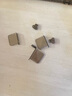 伊思家吸盤(pán)式置物架浴室免打孔墻上衛生間收納盒廁所強力收納筐洗手間 【透明金】吸盤(pán)置物架兩個(gè)裝 曬單實(shí)拍圖