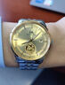 上海（SHANGHAI）男女手表一對 貔貅蓮花 金典藏款全自動(dòng)機械情侶對表生日禮物885 全金對表鋼帶 曬單實(shí)拍圖