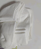 歐迪芬【10A抗菌】5雙女襪子女夏季女透氣防臭純棉100%自營短襪女白色 曬單實拍圖