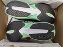 特步一體成型3代跑步鞋男體考耐久競訓支撐輕盈跑鞋女休閑運動(dòng)情侶鞋 黑/熒光果綠-極光夜影-男 43 曬單實(shí)拍圖