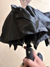 京東京造黑武士pro雨傘自動(dòng)折疊傘便攜遮陽(yáng)男士晴雨兩用大號八骨23寸105cm 曬單實(shí)拍圖
