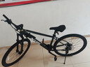 喜德盛山地自行車(chē)黑客500 X6鋁合金車(chē)架27.5大輪徑 油壓碟剎24速變速 26款深灰/白17(適合身高170-185cm） 曬單實(shí)拍圖