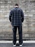JEEP SPIRIT襯衫男長(cháng)袖秋冬季新款韓版潮流修身百搭長(cháng)袖上衣純色商務(wù)格子襯衣 Z956灰色 XL 曬單實(shí)拍圖
