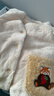 蕉內絨絨520Home動(dòng)物城珊瑚絨女士背心家居服可外出保暖秋冬季馬甲 【女士】奶杏 M 曬單實(shí)拍圖