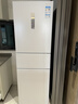 東芝（TOSHIBA）小小白285小戶(hù)型大容量家用三門(mén)嵌電冰箱風(fēng)冷無(wú)霜一級能效低溫觸媒抗菌國家補貼GR-RM285WI-PM153 曬單實(shí)拍圖