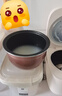 SUOBQR蘇泊電飯煲家用智能定時(shí)預約多功能煲湯1-2人2升3L不粘鍋煮飯煲粥瀝糖迷你電飯鍋 機械款【球釜內膽+蒸籠】 2L 曬單實(shí)拍圖