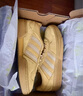 adidas「面包鞋」COURTIC經(jīng)典運動(dòng)板鞋男女阿迪達斯官方三葉草 芥末黃   42.5 曬單實(shí)拍圖