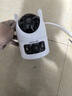 ?？低暎℉IKVISION）4G攝像頭終身免流量1000萬(wàn)雙鏡頭家用監控360度無(wú)死角帶夜視 內置無(wú)限流量 室外戶(hù)外防塵防水Q4P 曬單實(shí)拍圖