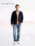 TOMMY HILFIGER【輕舒適】25春夏男裝防潑水休閑運動輕薄連帽夾克外套 藏青色DW5 L （推薦：150-165斤） 曬單實拍圖