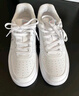 特步女鞋板鞋秋冬時(shí)尚運動(dòng)鞋潮流綁帶休閑鞋情侶款小白鞋 白 37 曬單實(shí)拍圖