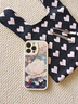 屹川（YICHUAN）適用蘋果16/17/pro/max手機殼 iPhone16plus全包16e防摔Air網(wǎng)紅新款皮紋硅膠軟殼望舒金蓮女款 【古董白】望舒金蓮-贈保護膜+掛繩 蘋果16 曬單實拍圖