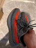 阿迪達斯Yeezy350透氣男鞋灰橙椰子休閑鞋GW1229 38 曬單實(shí)拍圖