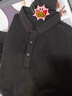 JASONWOOD高端品牌男裝桑蠶絲長(zhǎng)袖t恤男2025秋季新款中年商務(wù)領(lǐng)休閑POLO衫 高檔深灰【現(xiàn)貨速達(dá)】 XL /180 【適合130-145斤】 曬單實(shí)拍圖