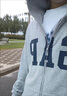 GAP男女裝2025秋季新款logo印花抓絨寬松運動(dòng)連帽衫衛衣786920 灰色 XL (180/100A) 亞洲尺碼 曬單實(shí)拍圖