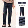 駱駝（CAMEL）直筒牛仔褲男士秋冬季加絨加厚保暖水洗寬松休閑長(cháng)褲子M13CAJB091 曬單實(shí)拍圖
