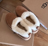 UGG【雙11搶先購】秋季新款女士厚底懶人毛毛鞋 1166733CHE|栗色36 曬單實(shí)拍圖