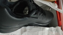 特步運動(dòng)鞋男鞋跑步鞋冬季加絨皮面防水輕便減震休閑慢跑鞋棉鞋黑色 曬單實(shí)拍圖